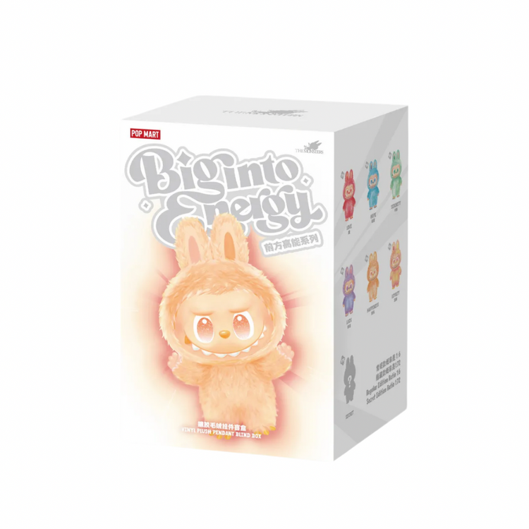 THE MONSTERS Big into Energy Series-Vinyl Plush Pendant Blind Box