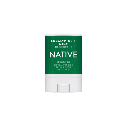 Native Deodorant - Eucalyptus & Mint - Aluminum Free - Trial Size 0.35 oz
