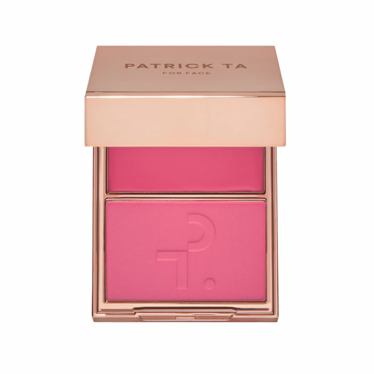 PATRICK TA  Major Headlines Double-Take Crème & Powder Blush Duo
