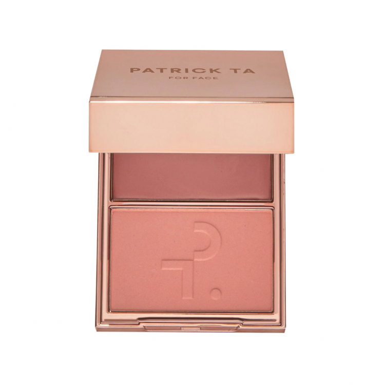 PATRICK TA  Major Headlines Double-Take Crème & Powder Blush Duo