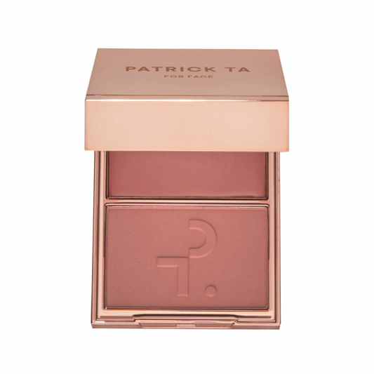 PATRICK TA  Major Headlines Double-Take Crème & Powder Blush Duo