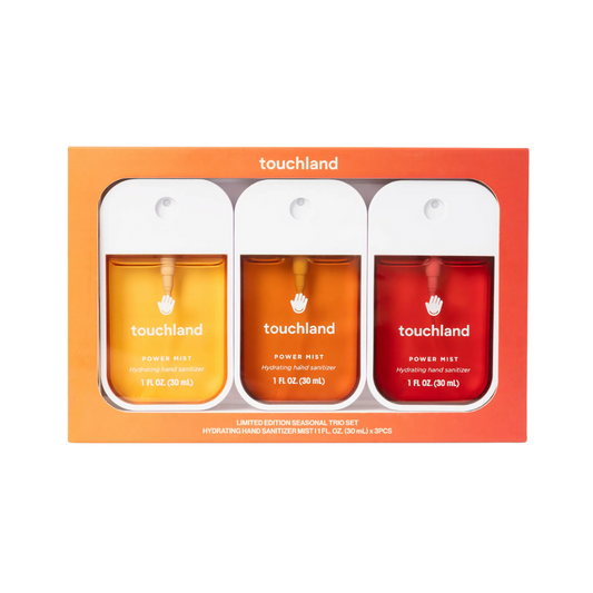 Touchland  Limited Edition Power Mist Hydrating Hand Sanitizer Seasonal Trio Set