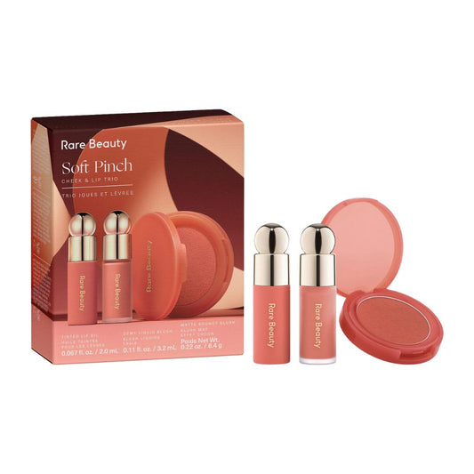 Rare Beauty by Selena Gomez  Soft Pinch Cheek & Lip Trio Makeup Gift Set