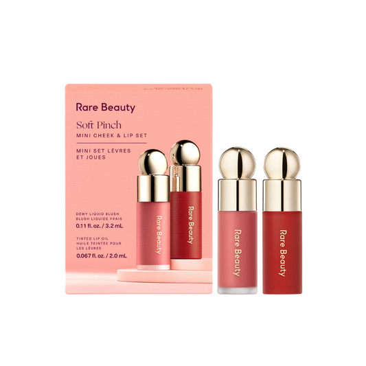 RARE BEAUTY set soft pinch mini lip and cheek