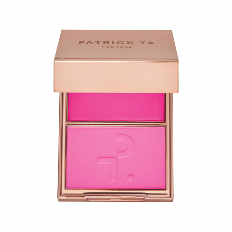 PATRICK TA  Major Headlines Double-Take Crème & Powder Blush Duo
