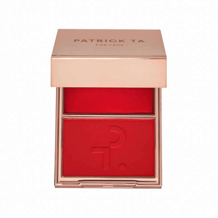 PATRICK TA  Major Headlines Double-Take Crème & Powder Blush Duo