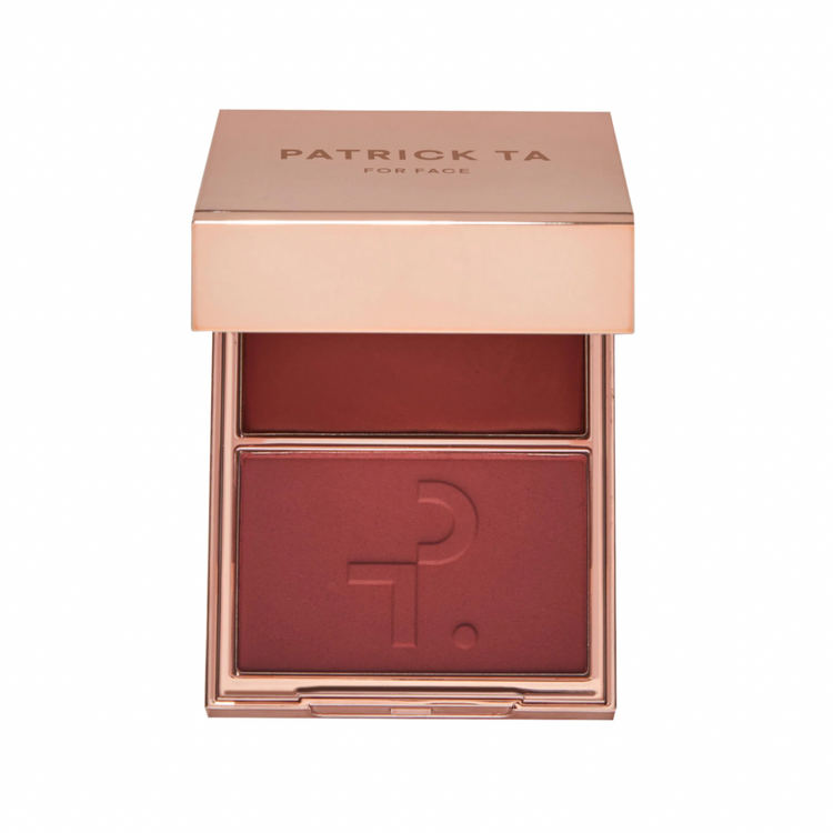 PATRICK TA  Major Headlines Double-Take Crème & Powder Blush Duo