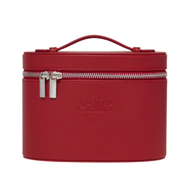 The Mini Vanity Case Mini Train Case Red