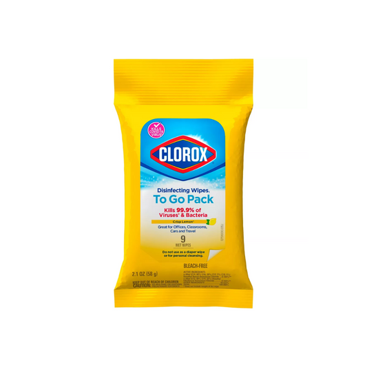Clorox To Go Citrus Disinfecting Wipes - 9ct
