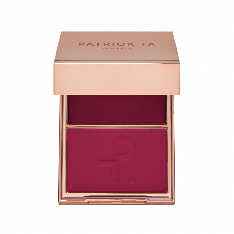 PATRICK TA  Major Headlines Double-Take Crème & Powder Blush Duo