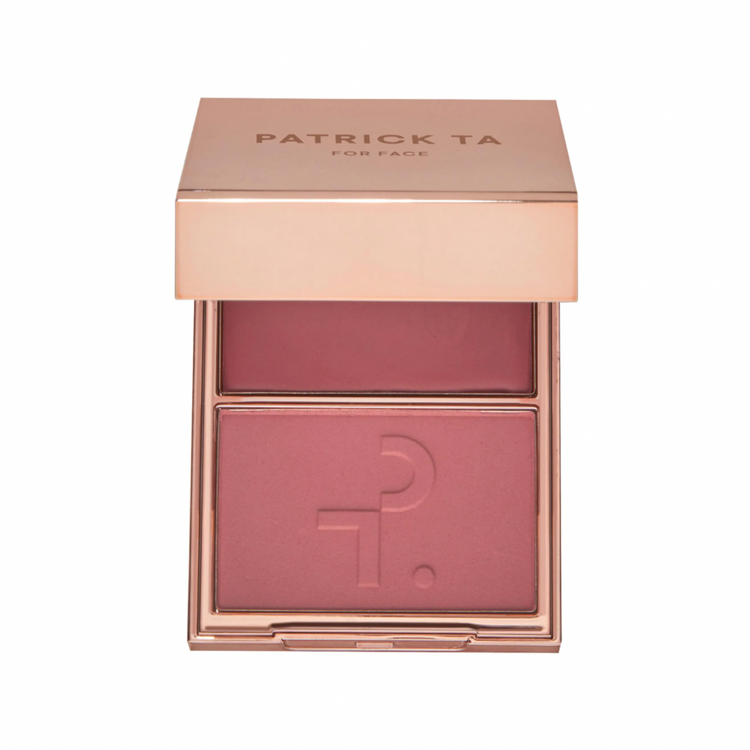 PATRICK TA  Major Headlines Double-Take Crème & Powder Blush Duo