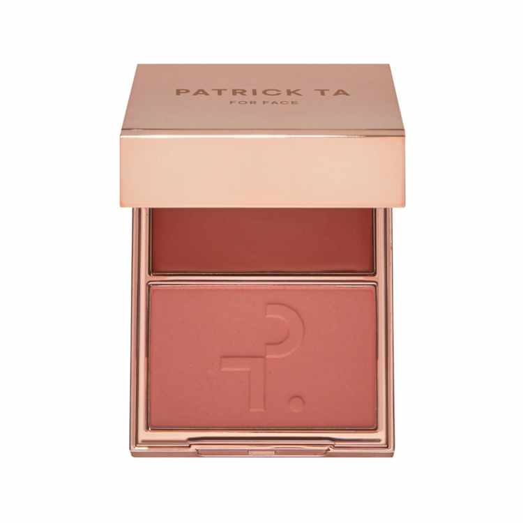 PATRICK TA  Major Headlines Double-Take Crème & Powder Blush Duo