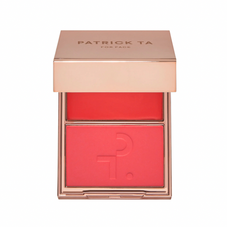 PATRICK TA  Major Headlines Double-Take Crème & Powder Blush Duo