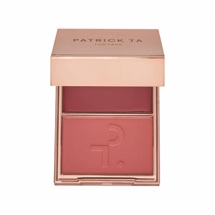 PATRICK TA  Major Headlines Double-Take Crème & Powder Blush Duo
