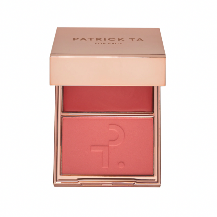 PATRICK TA  Major Headlines Double-Take Crème & Powder Blush Duo